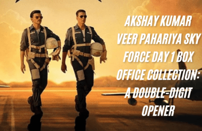 Akshay Kumar Veer Pahariya Sky Force Day 1 Box Office Collection: A Double-Digit Opener