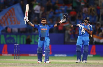 India vs Pakistan: India secures win with Virat Kohli’s last 4 runs