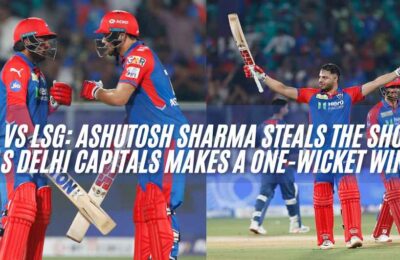 DC Vs LSG: Ashutosh Sharma Steals the Show as Delhi Capitals Makes a One-Wicket Win
