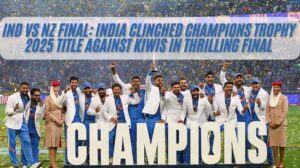 Ind vs NZ final: India Clinched Champions Trophy 2025 title against Kiwis in Thrilling final