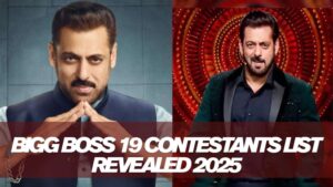 Bigg Boss 19 Contestants List Revealed 2025