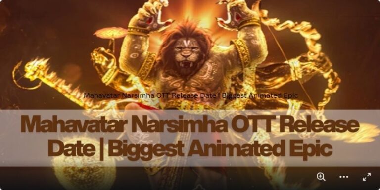 Mahavatar Narsimha OTT Release Date